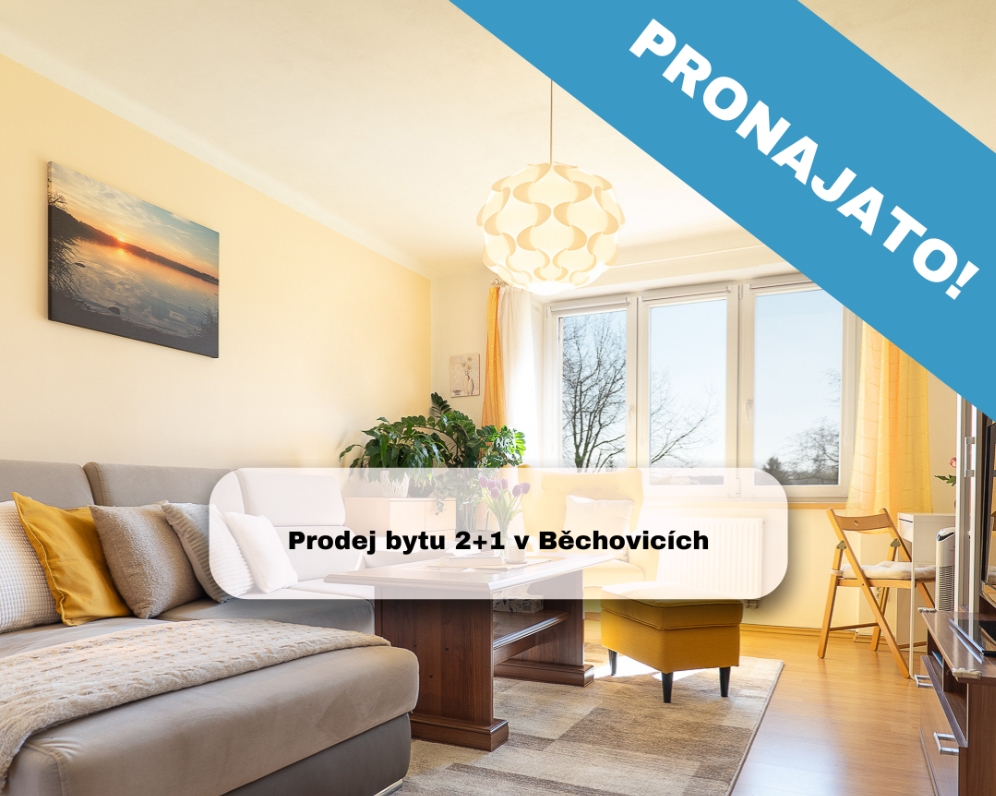 Pronájem bytu 2+1 v Běchovicích