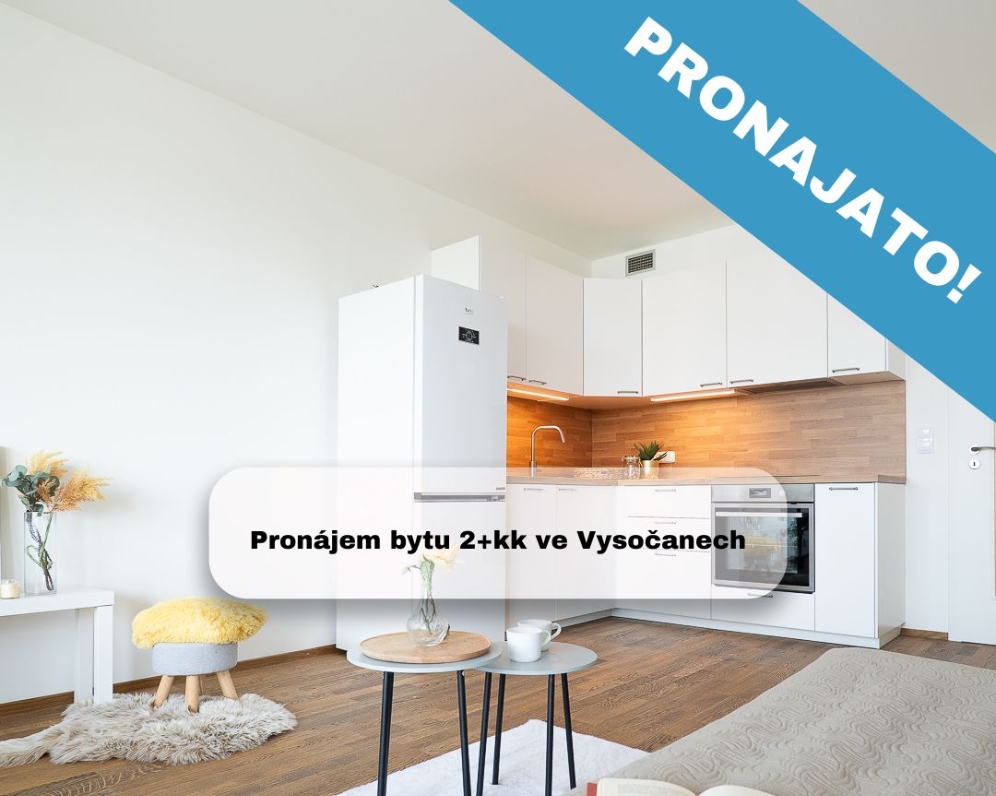 Pronájem bytu 2+kk ve Vysočanech